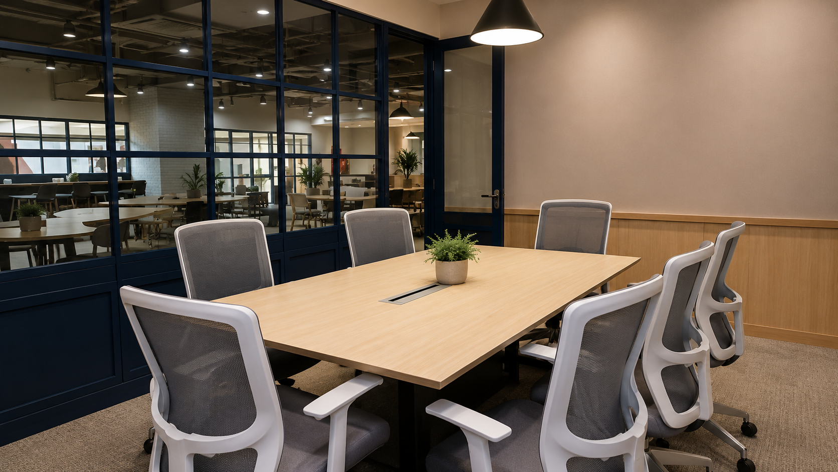 Clock In by Ayala Land Offices — Ayala North Exchange workspace view 2